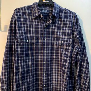 Ralph Lauren Polo Mens Whitfield Plaid Shirt